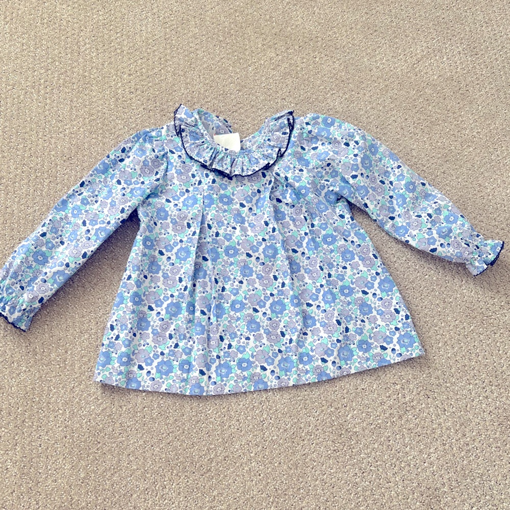 Floral Blouse Spring Top Girls